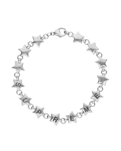 Supreme x Tiffany & Co. star silver bracelet
