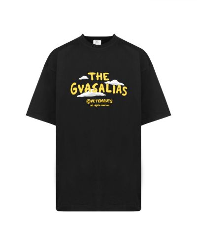 Vetements "The Gvasalias" Cartoon logo t-shirt - M