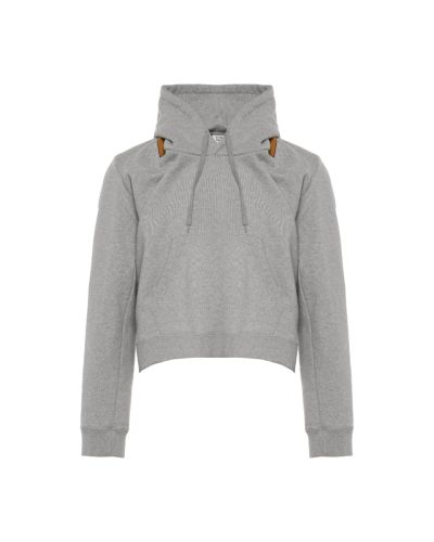 Vetements misplaced printed logo hoodie