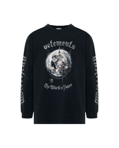 Vetements x Motorhead "The World Is Yours" long sleeve t-shirt