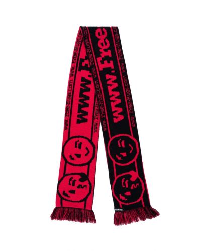 Vetements x Reebok "HUG ME" red scarf
