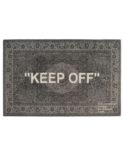 Virgil Abloh’s MARKERAD "KEEP OFF" Persian rug
