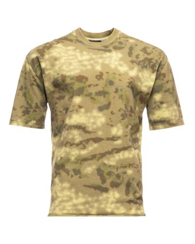 Yeezy Season 3 heavy knit oversize camo t-shirt