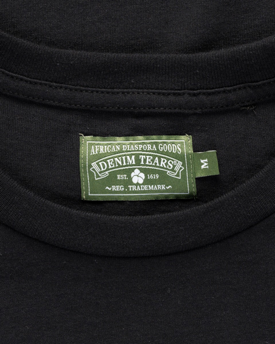 Denim Tears Mary Stamp black t-shirt thumbnail