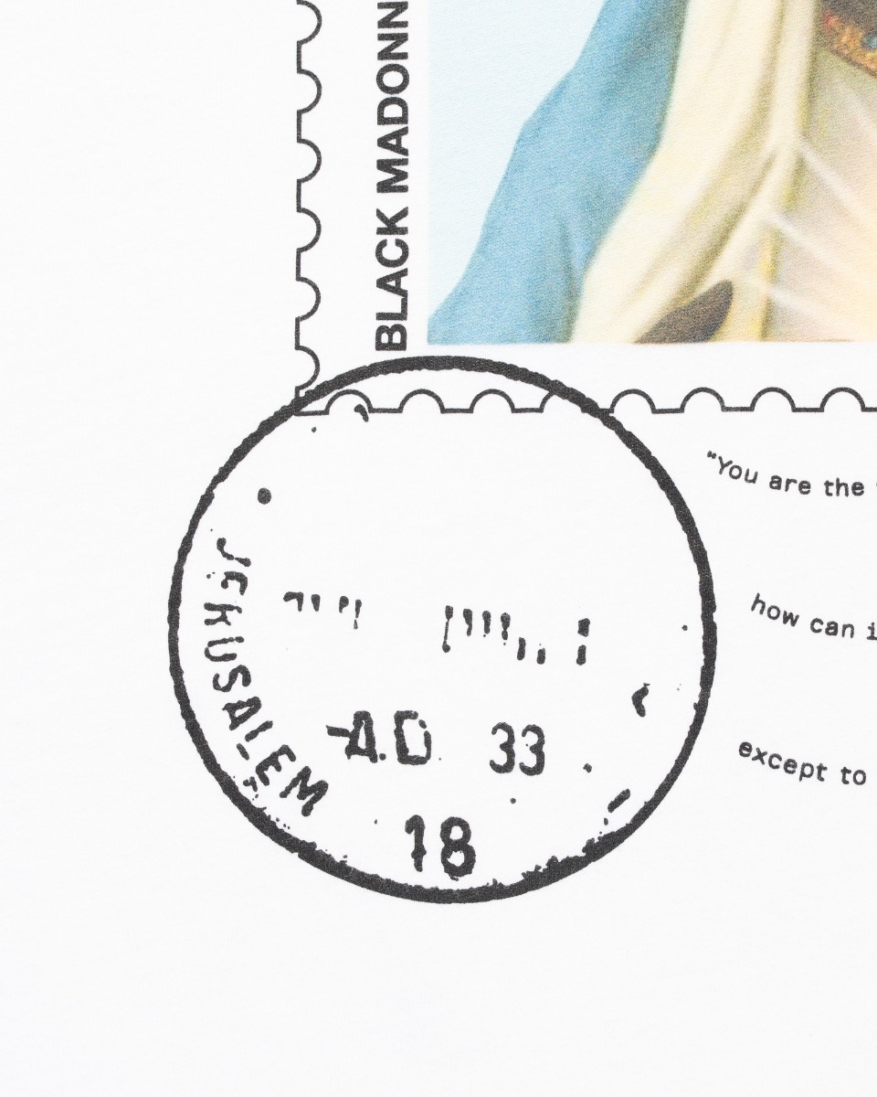 Denim Tears Mary Stamp white t-shirt thumbnail