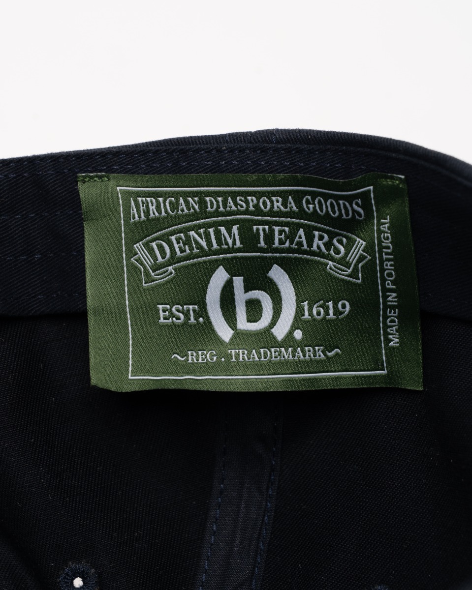 Denim Tears x Bstroy Rainbow Wreath navy hat thumbnail