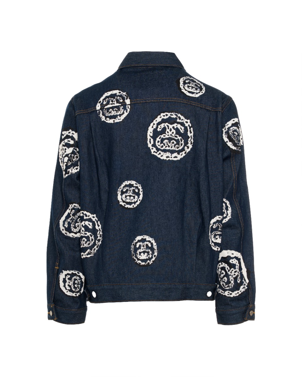 Denim Tears x Stüssy x Levi's type 2 raw denim jacket thumbnail