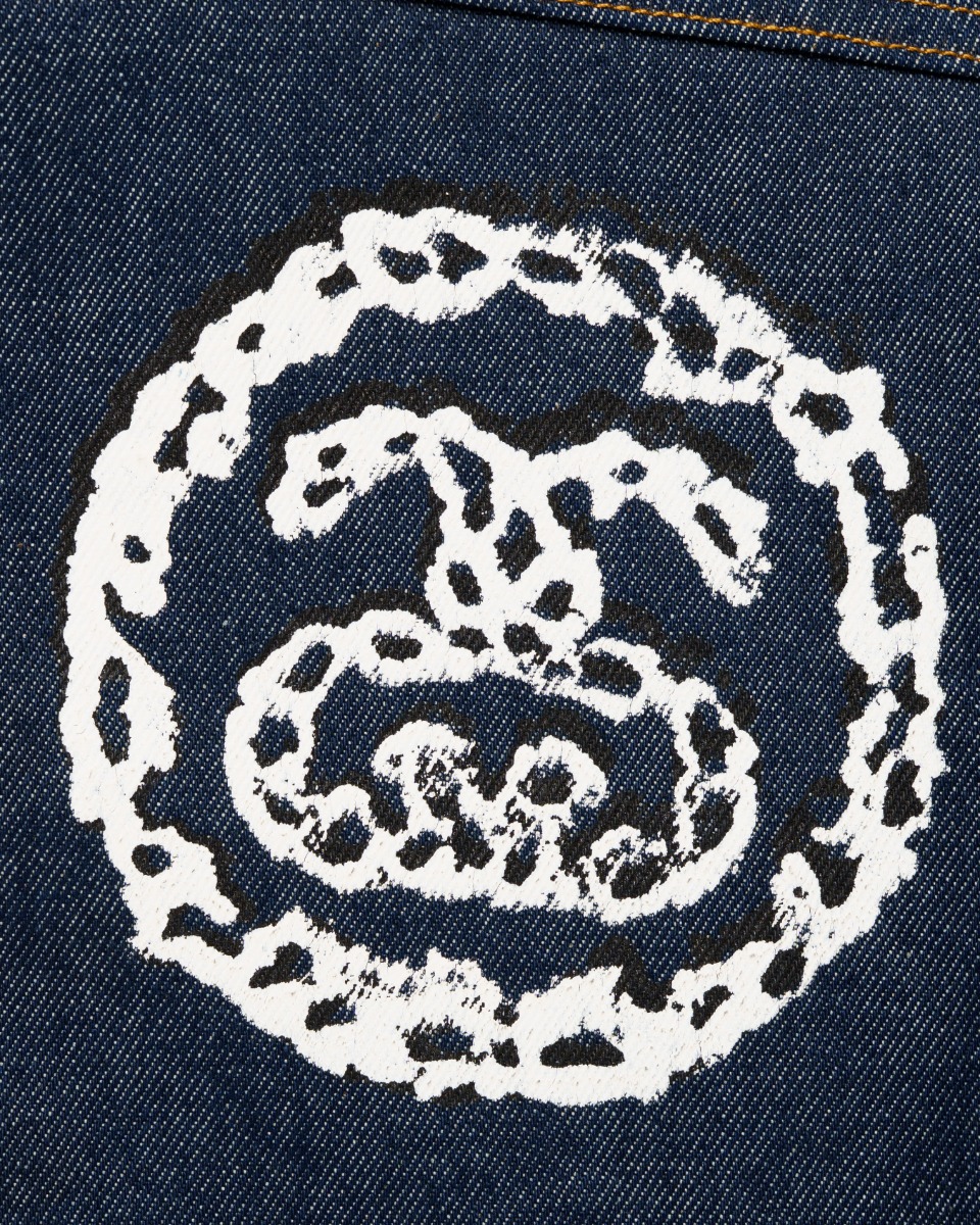 Denim Tears x Stüssy x Levi's type 2 raw denim jacket thumbnail