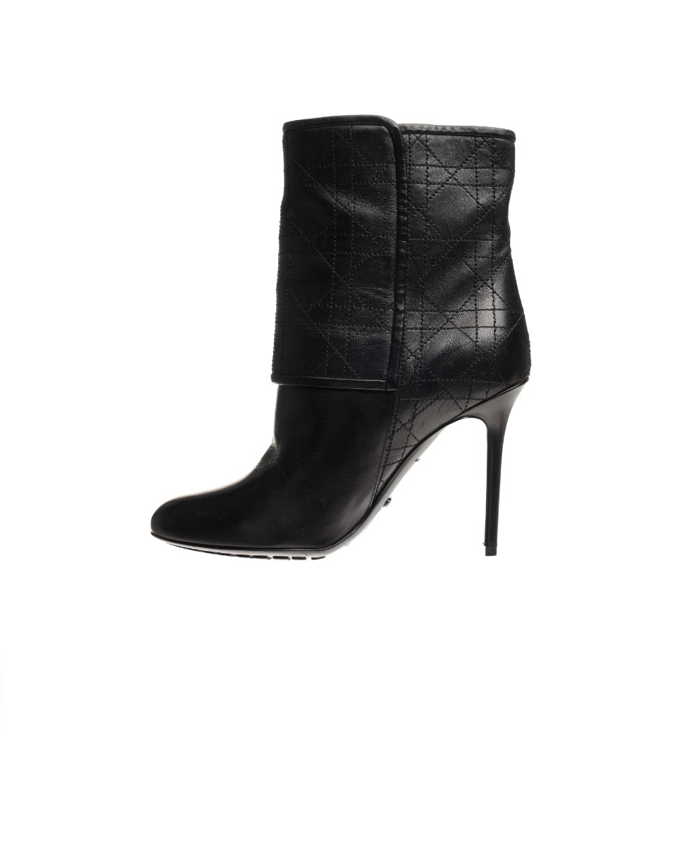 Dior Guetre Cannage ankle heel boots thumbnail