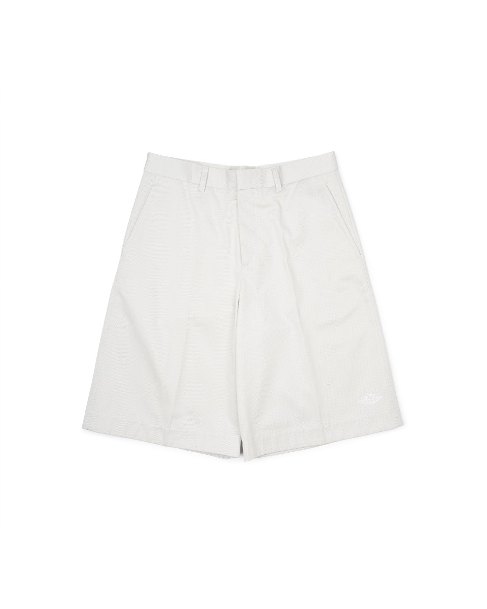 Dior x Air Jordan grey dress shorts thumbnail