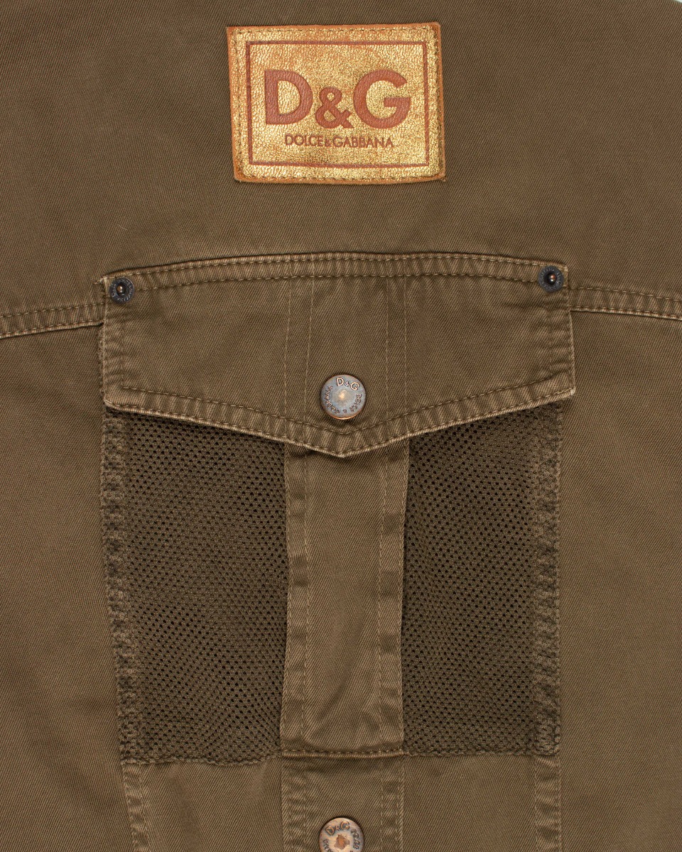 Dolce&Gabbana military utility vest jacket thumbnail