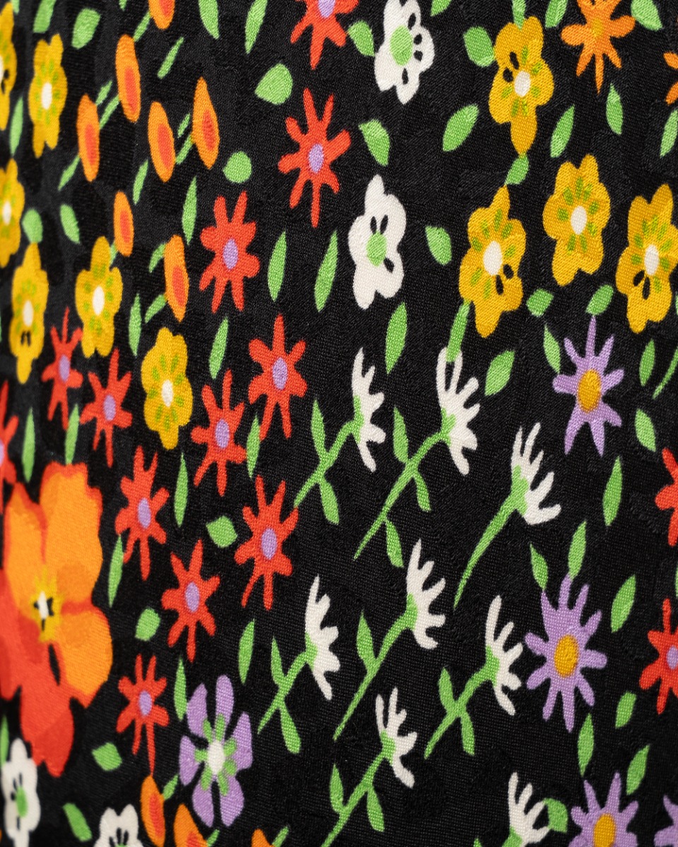 Dolce&Gabbana floral tiered lace dress thumbnail