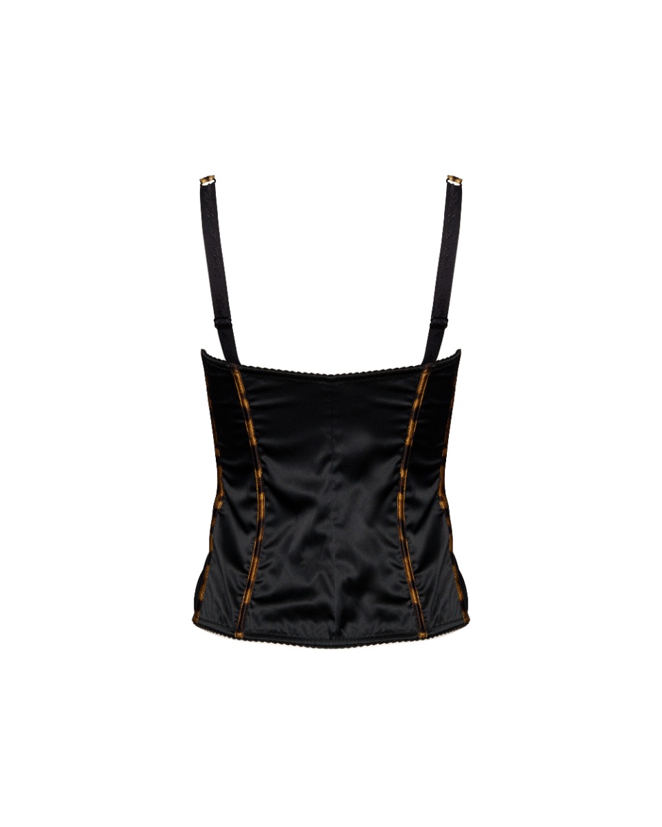 Dolce&Gabbana panther lined corset top thumbnail