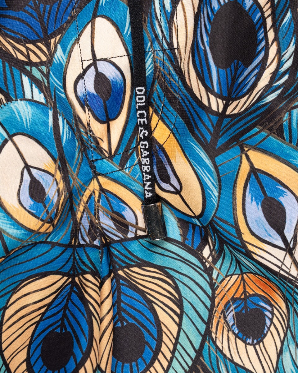 Dolce&Gabbana peacock feather swimming shorts thumbnail