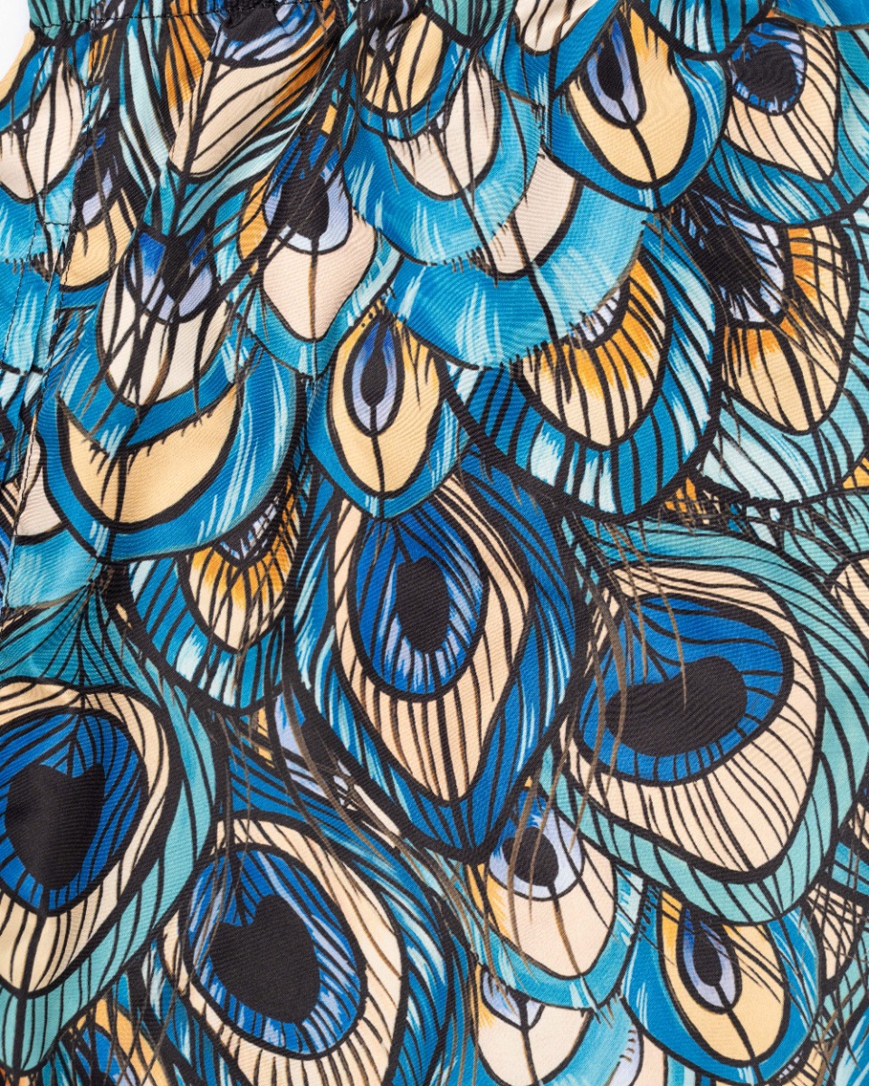 Dolce&Gabbana peacock feather swimming shorts thumbnail