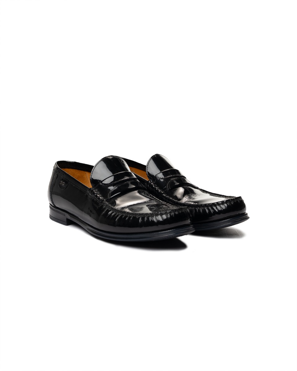 Dolce&Gabbana Penny patent leather loafers thumbnail