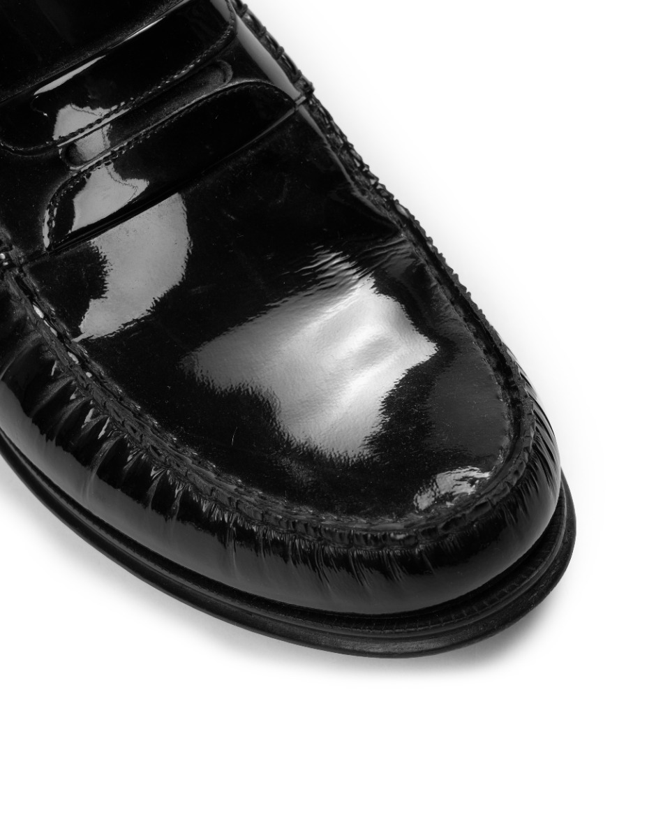 Dolce&Gabbana Penny patent leather loafers thumbnail