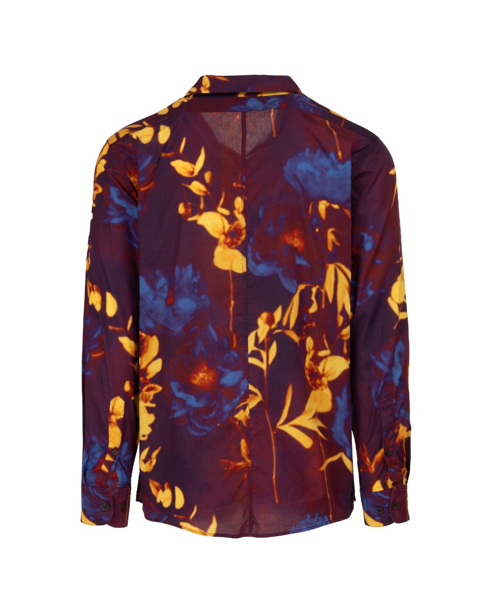Dries Van Noten abstract flowers buttopn-up shirt thumbnail