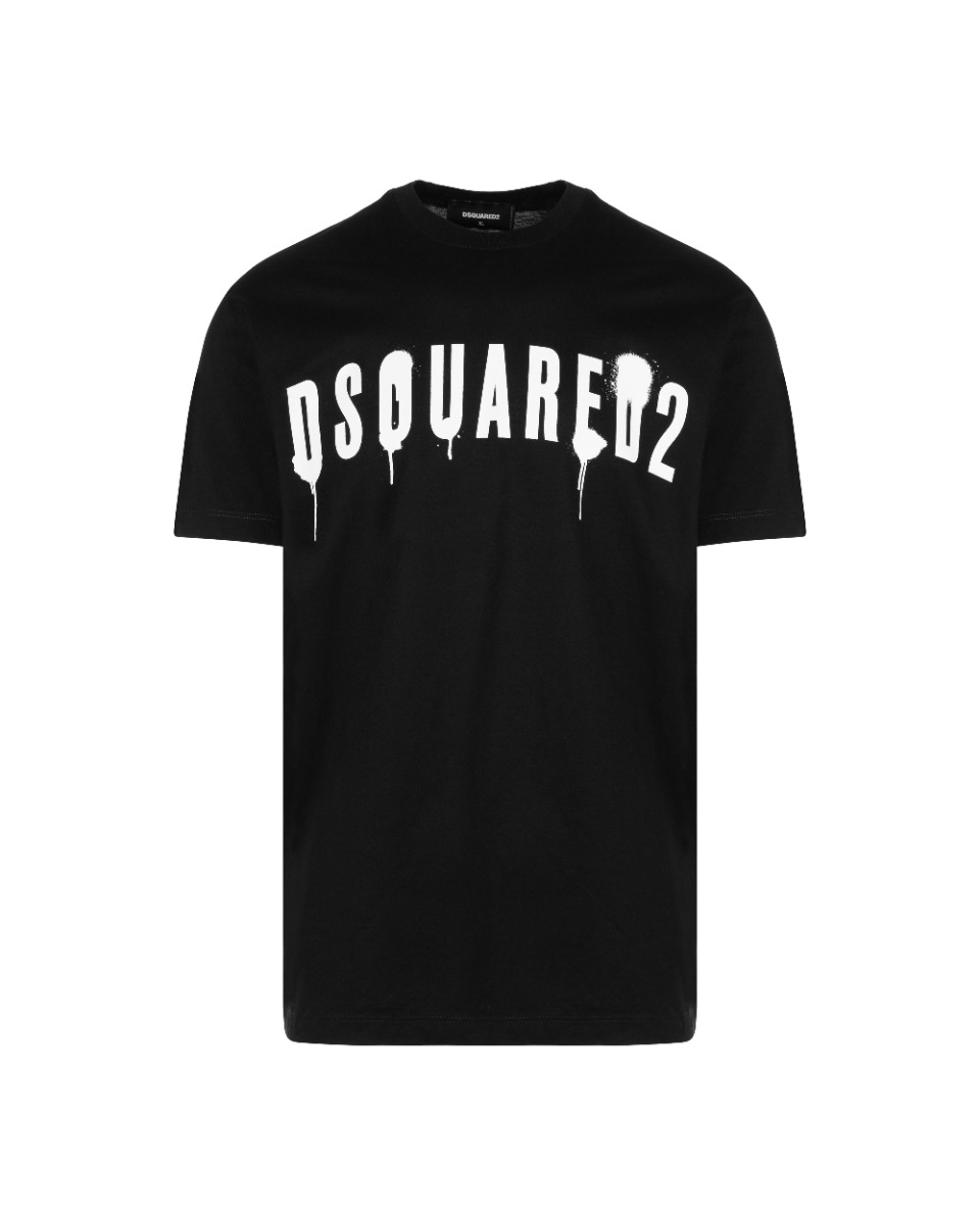 Dsquared2 Drip logo regular fit t-shirt thumbnail