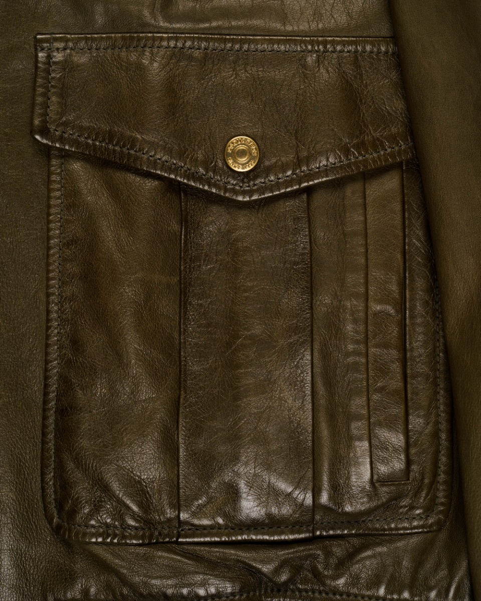 Dsquared2 Pilot Dark Olive bomber jacket thumbnail