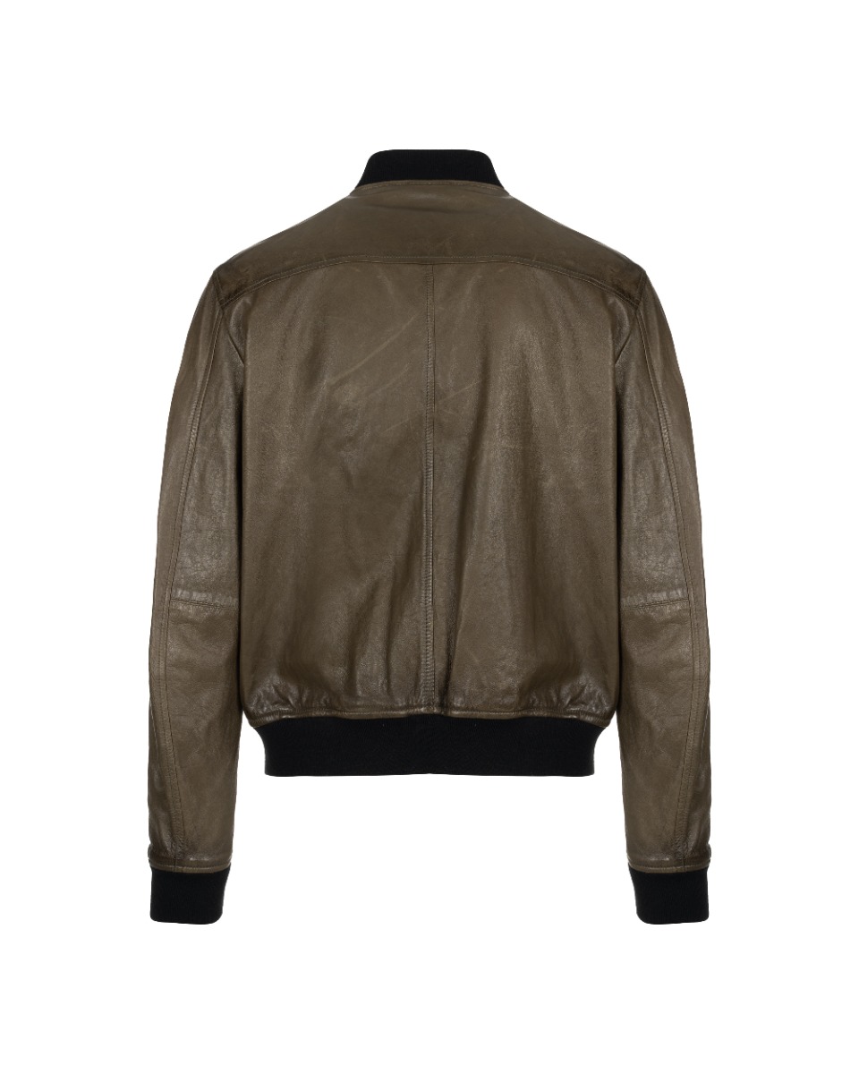 Dsquared2 Pilot Dark Olive bomber jacket thumbnail
