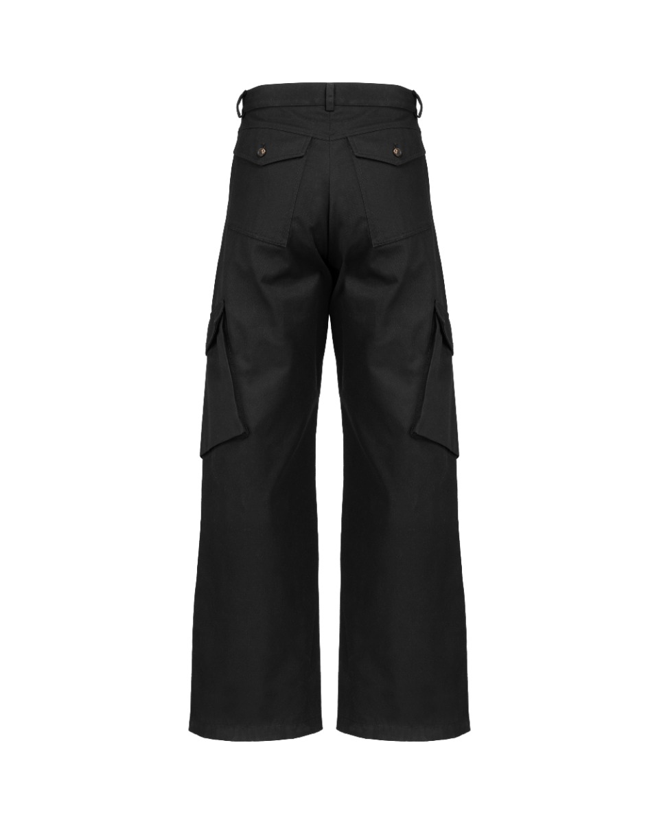 Egonlab wide-leg cargo denimpants thumbnail