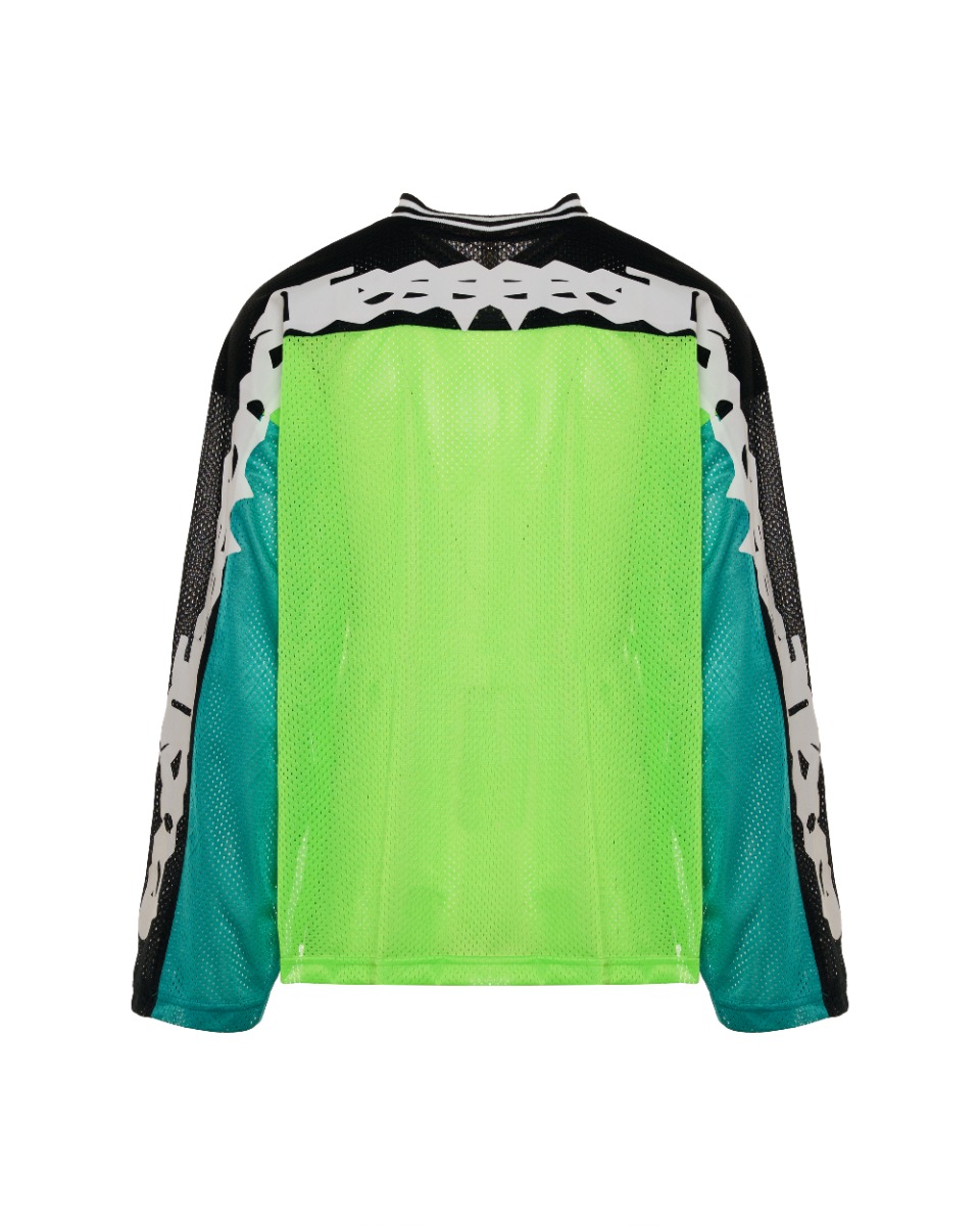 Endless Flower Less Green jersey long sleeve top thumbnail