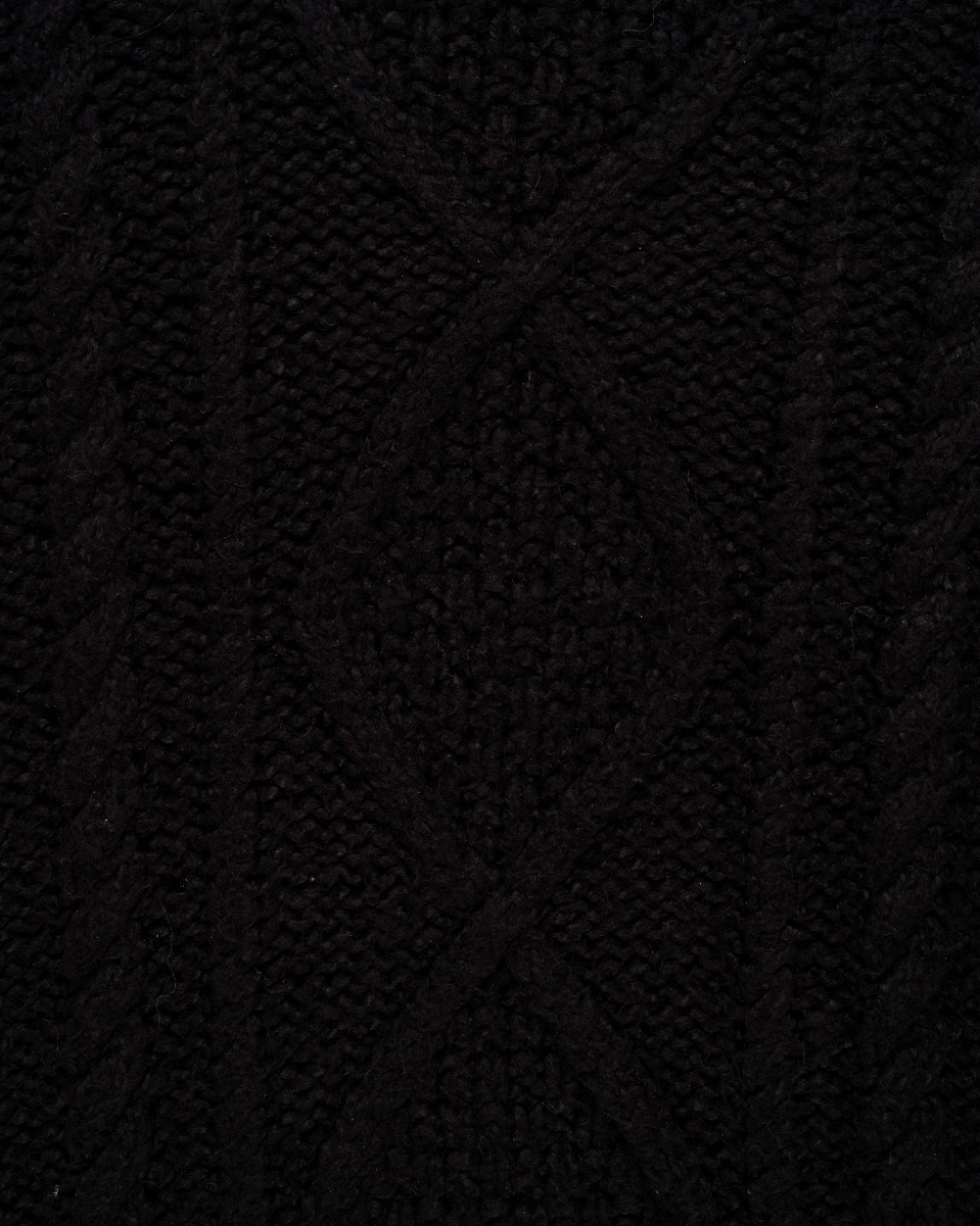 Fear of God ESSENTIALS cable knit hoodie thumbnail