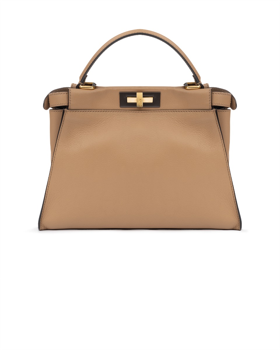 Fendi Peekaboo medium beige bag thumbnail