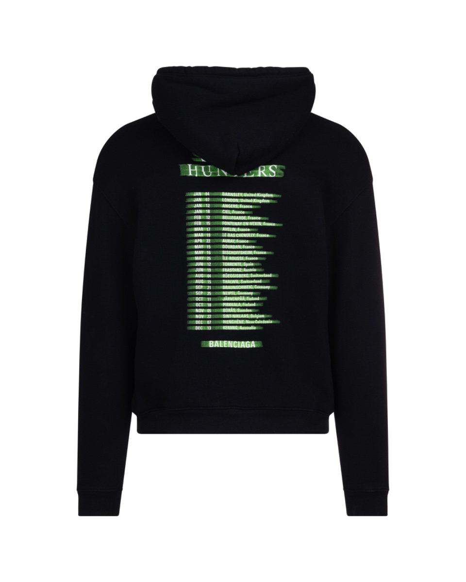 Balenciaga Speed Hunters black hoodie thumbnail