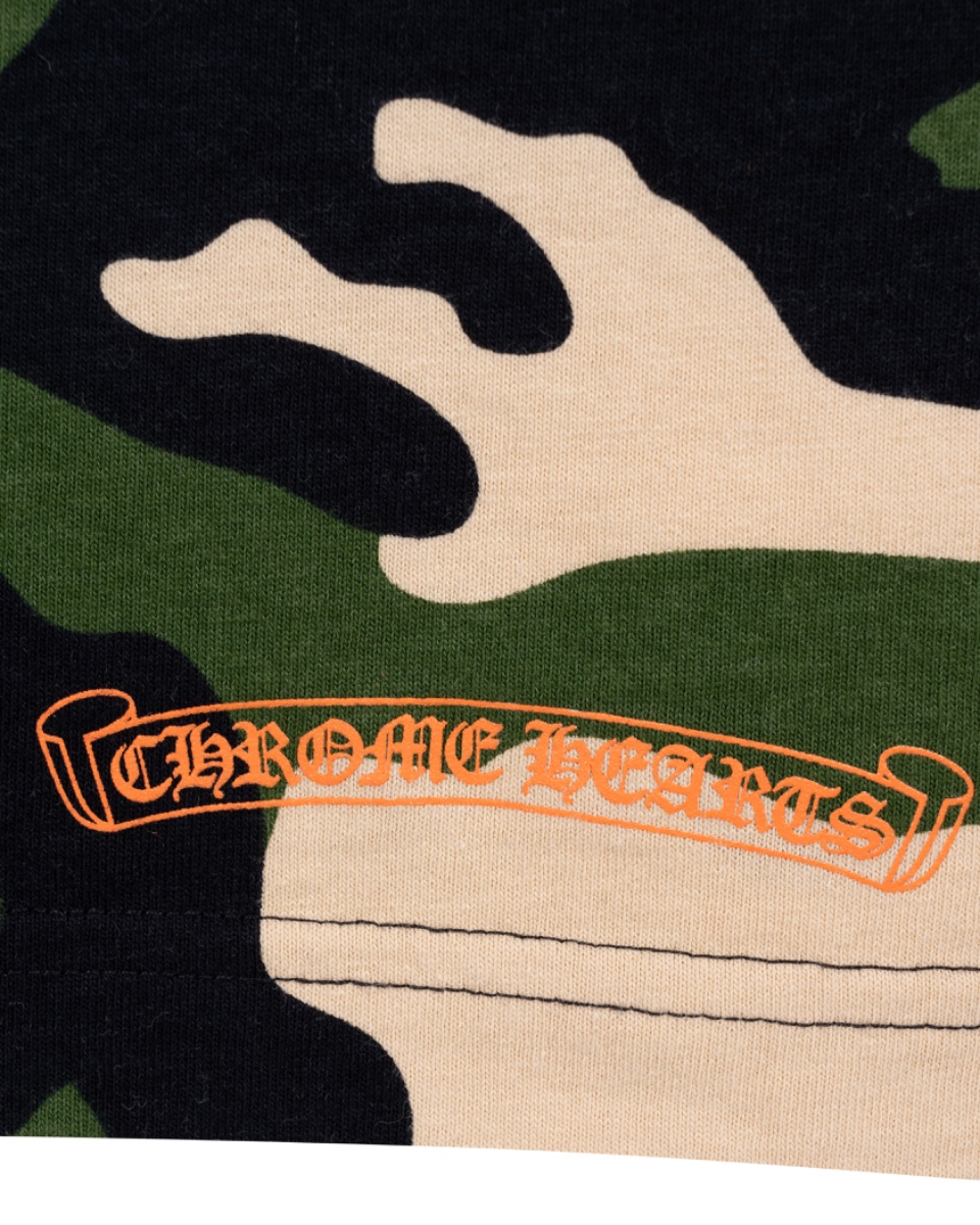 Chrome Hearts Matty Boy "Caution" camo t-shirt thumbnail