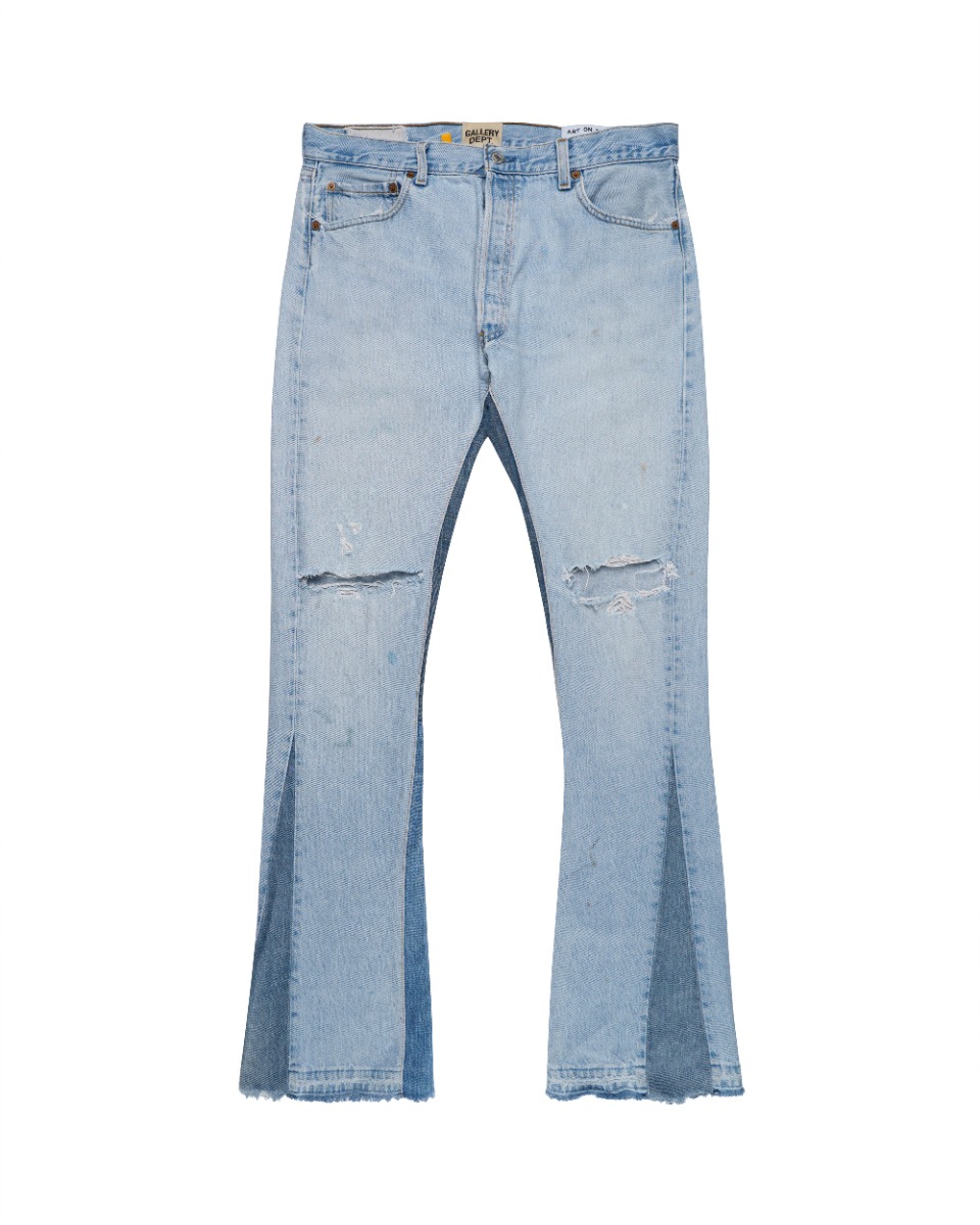 Gallery Dept. "ART ON DISPLAY" Courtesy of Josué Thomas LA Flare distressed jeans thumbnail