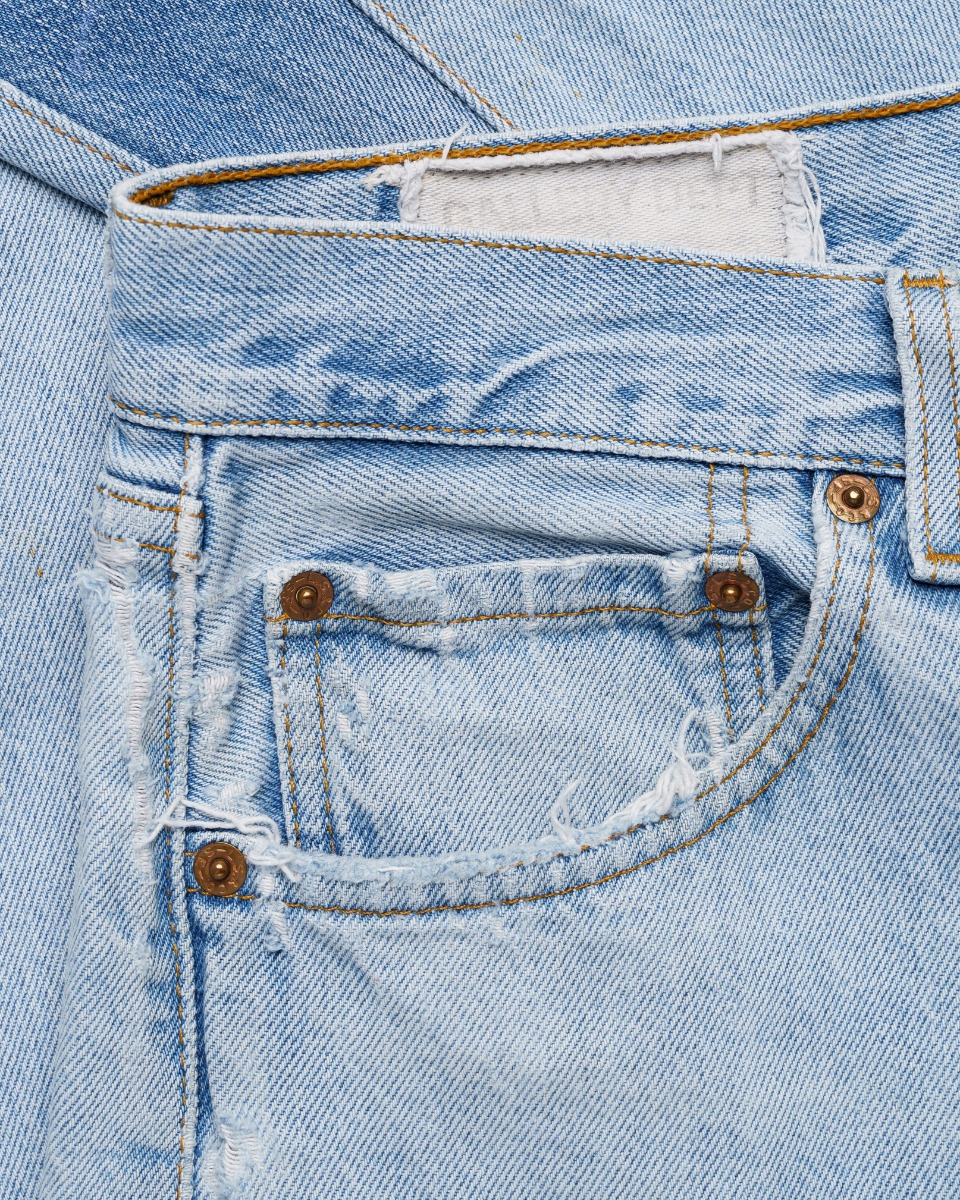 Gallery Dept. "ART ON DISPLAY" Courtesy of Josué Thomas LA Flare distressed jeans thumbnail