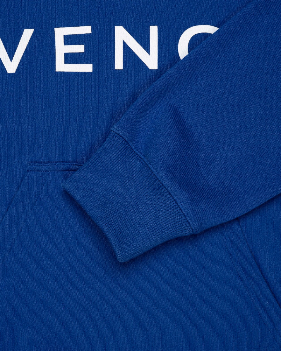 Givenchy Intrasia 4G Peace royal blue hoodie  thumbnail