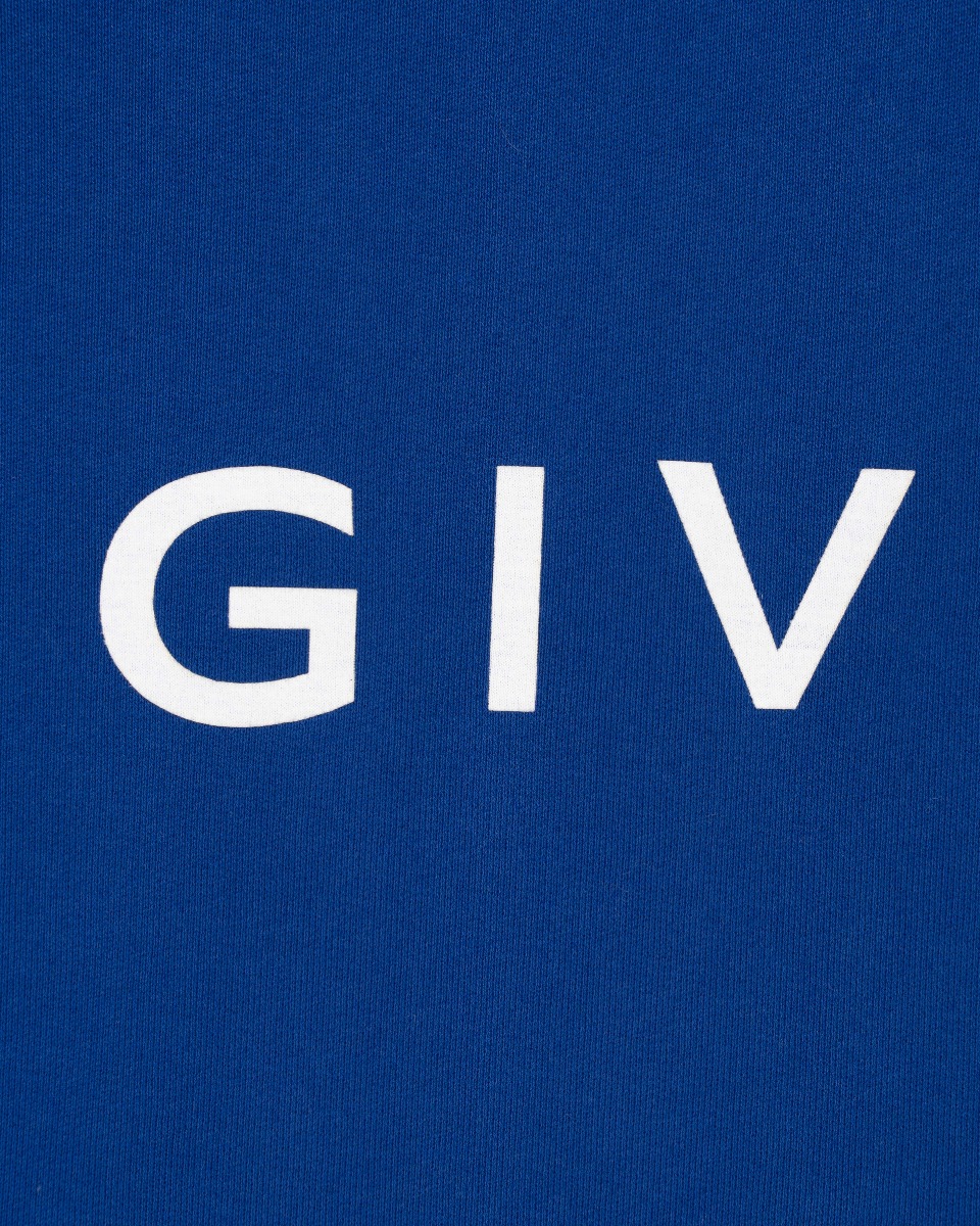 Givenchy Intrasia 4G Peace royal blue hoodie  thumbnail