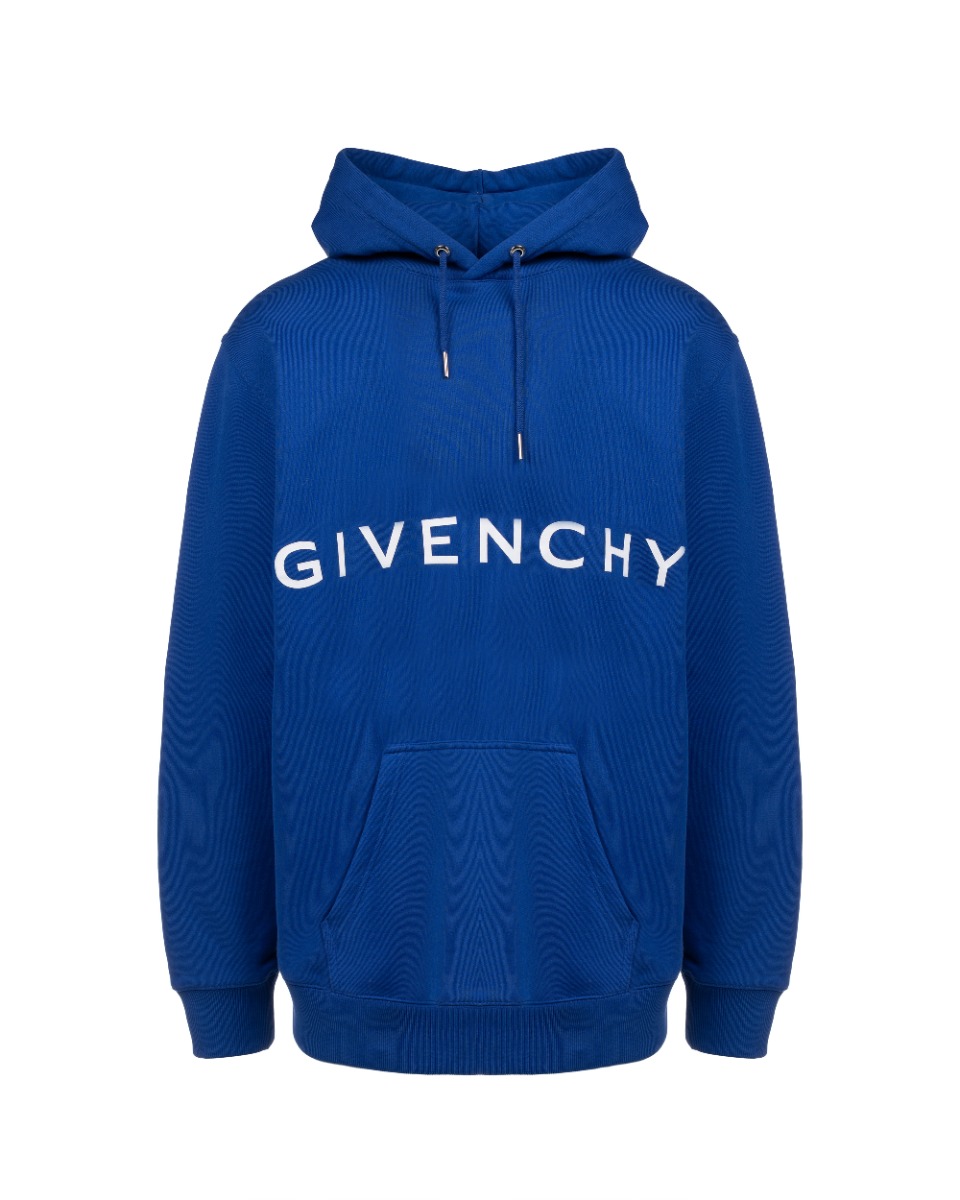 Givenchy Intrasia 4G Peace royal blue hoodie  thumbnail