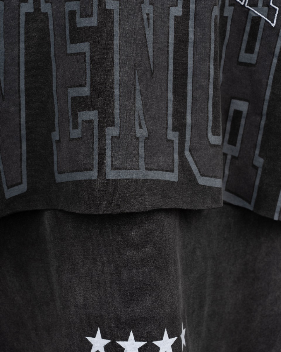 Givenchy multi-layered washed grey hoodie thumbnail