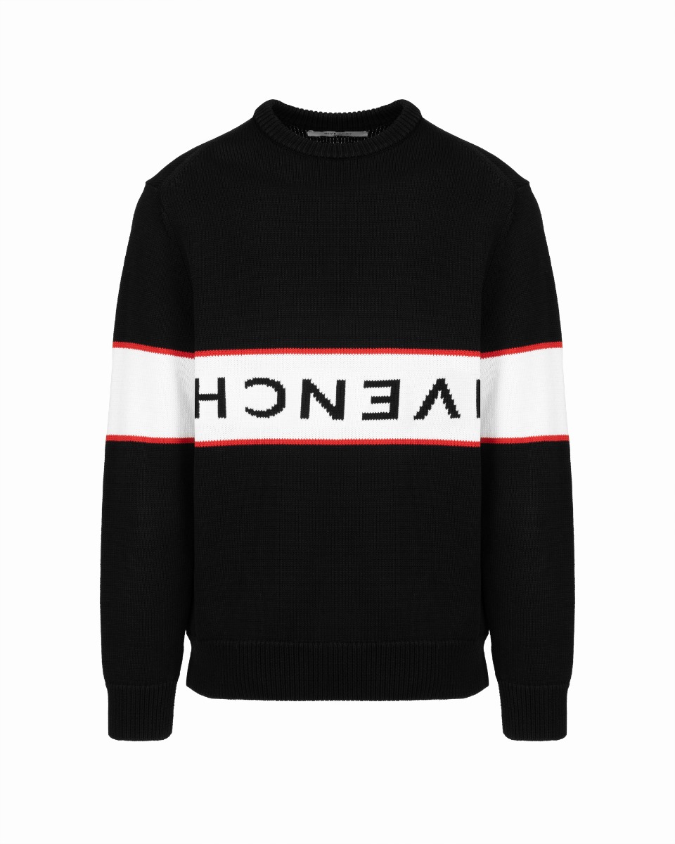 Givenchy upside down logo crewneck sweater thumbnail