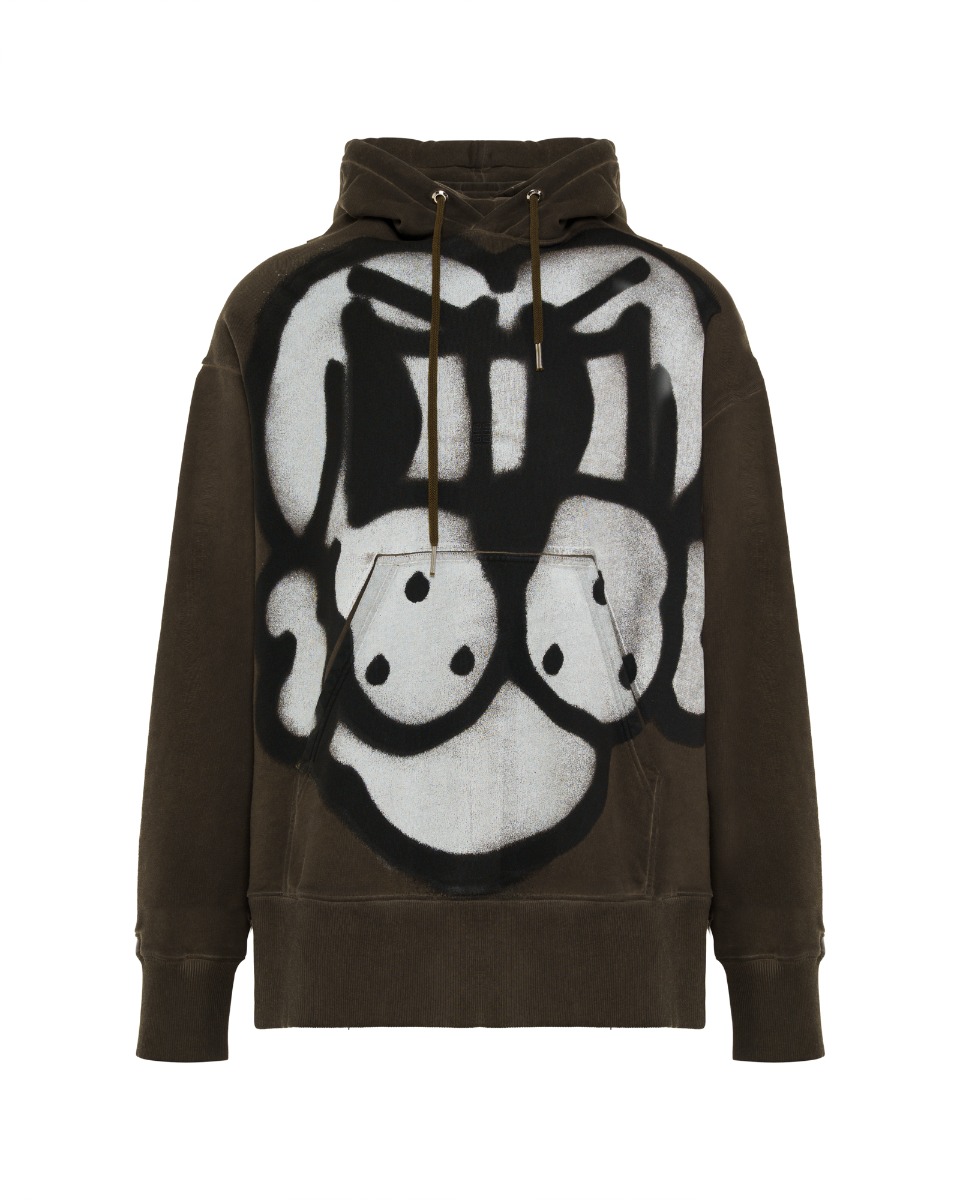 Givenchy x Chito Ghost Dog graffiti hoodie thumbnail