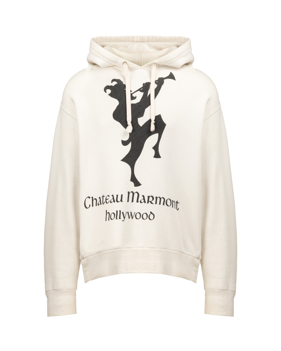 Gucci Chateau Marmont Hollywood Hotel Faun printed hoodie - M thumbnail