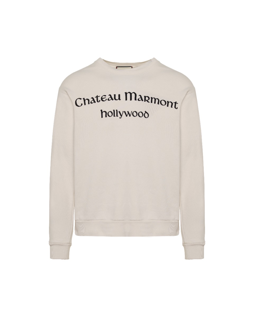 Gucci Chateau Marmont Hollywood Hotel floral crewneck sweatshirt thumbnail