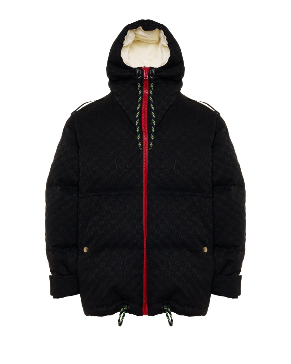 Gucci GG cotton canvas puffer jacket thumbnail