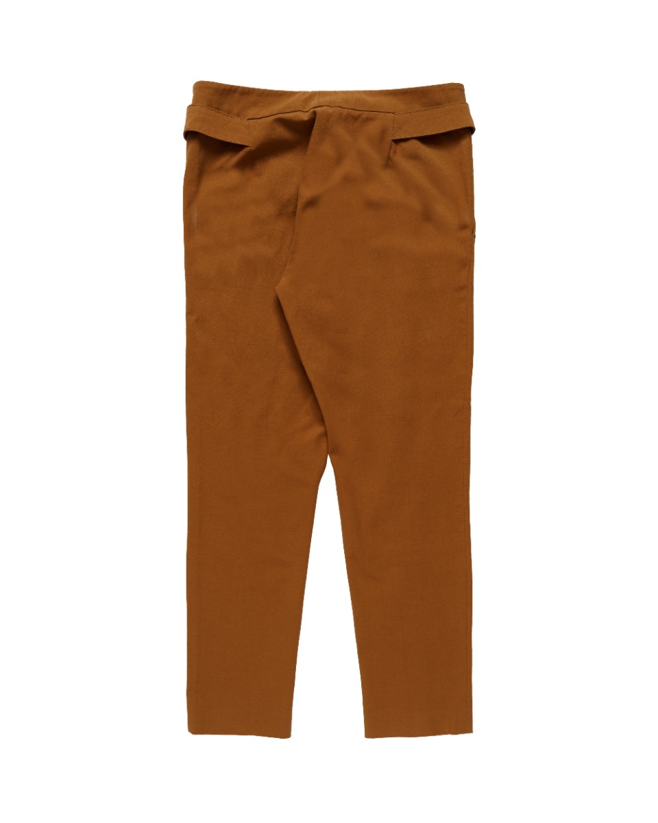 Gucci gold buckled tailored pants thumbnail