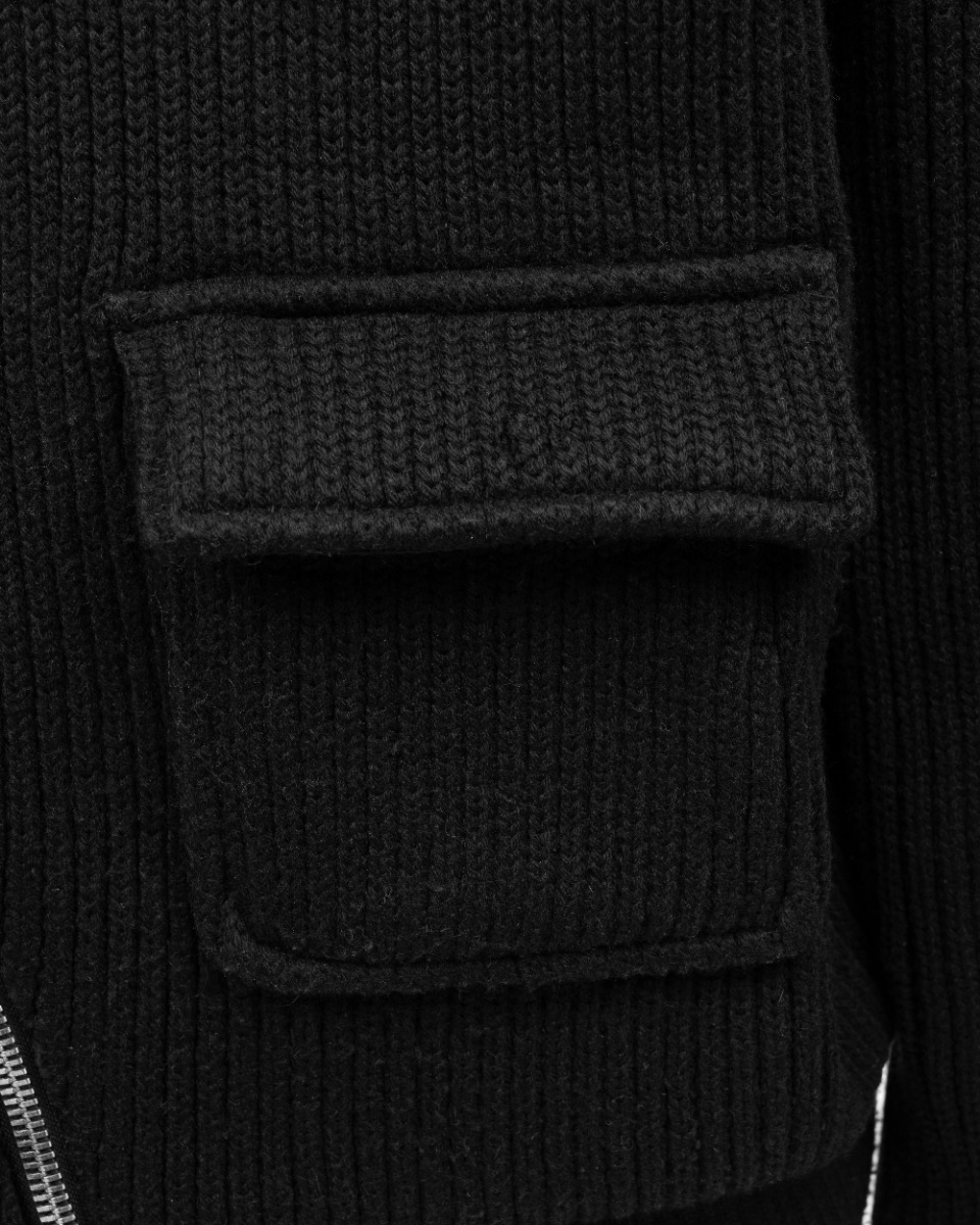 Gucci knitted biker jacket thumbnail