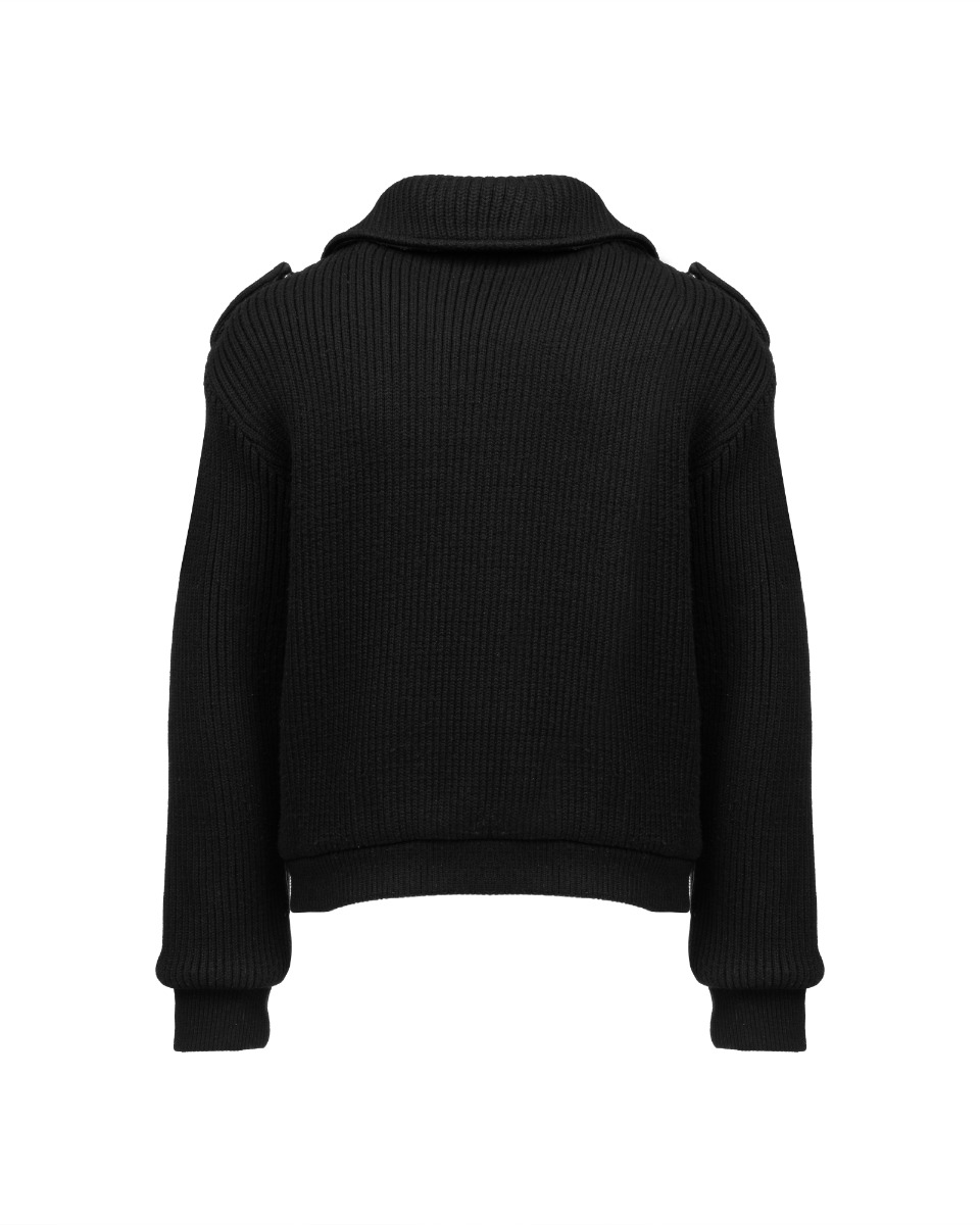Gucci knitted biker jacket thumbnail