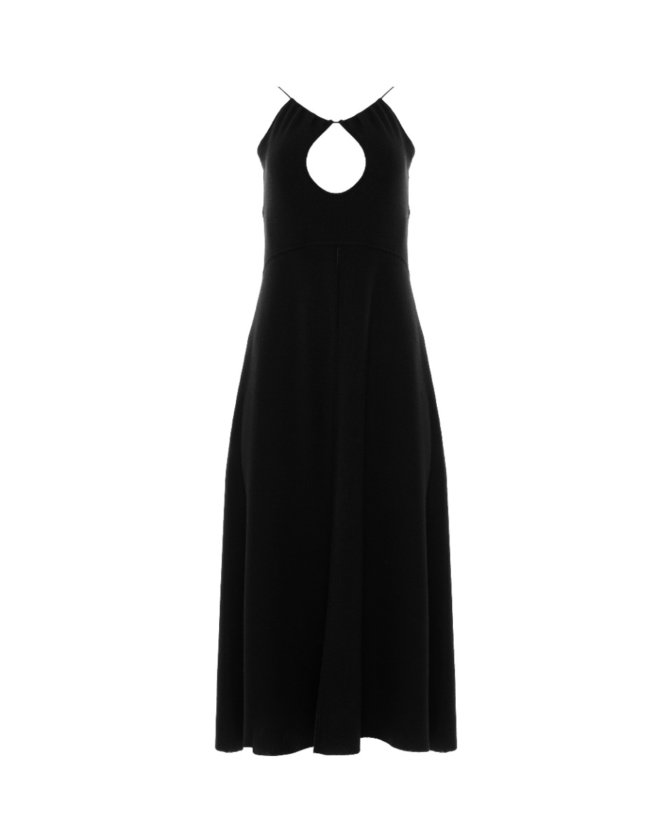 Saint Laurent Abito woolen maxi dress thumbnail