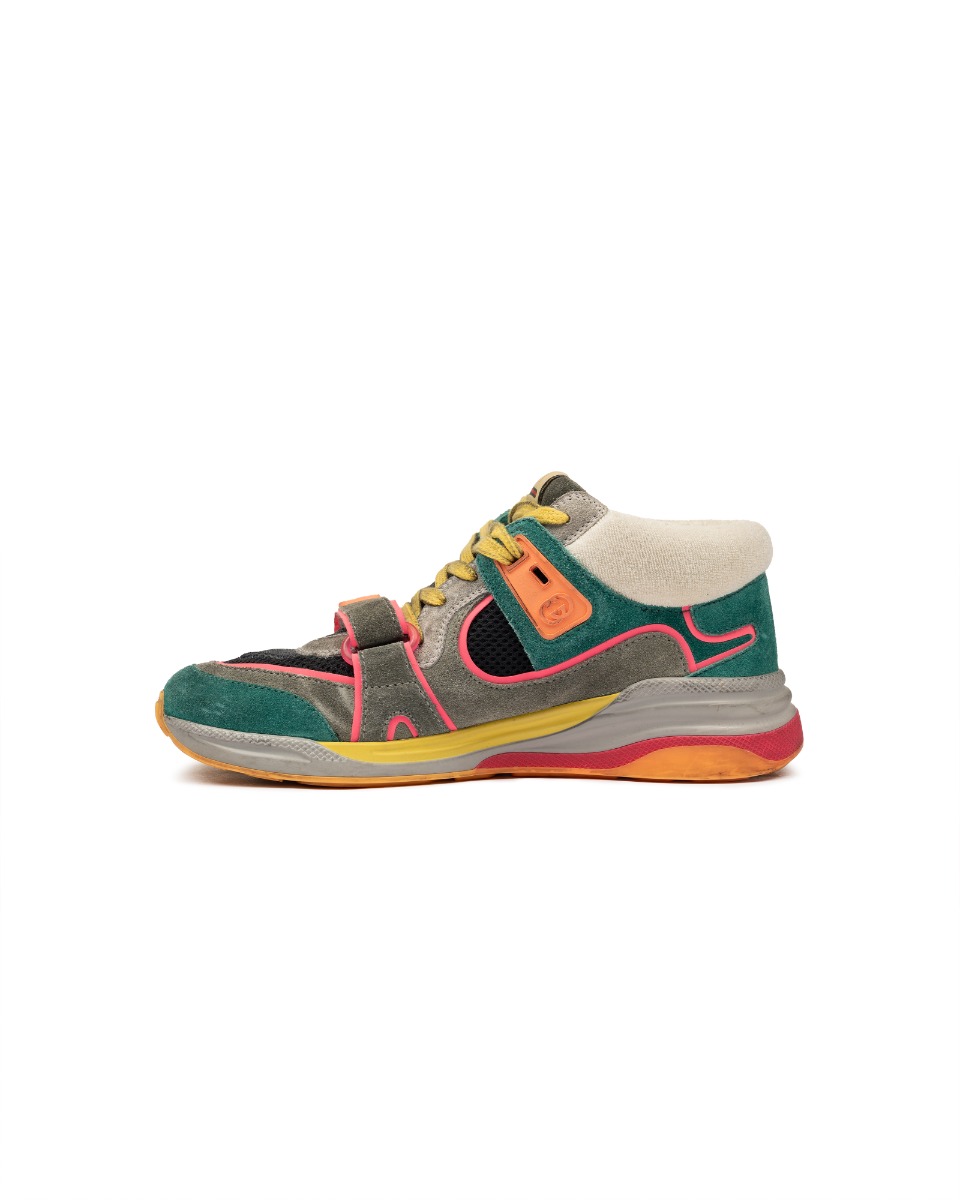 Gucci Ultrapace Mid S multicolor sneakers thumbnail