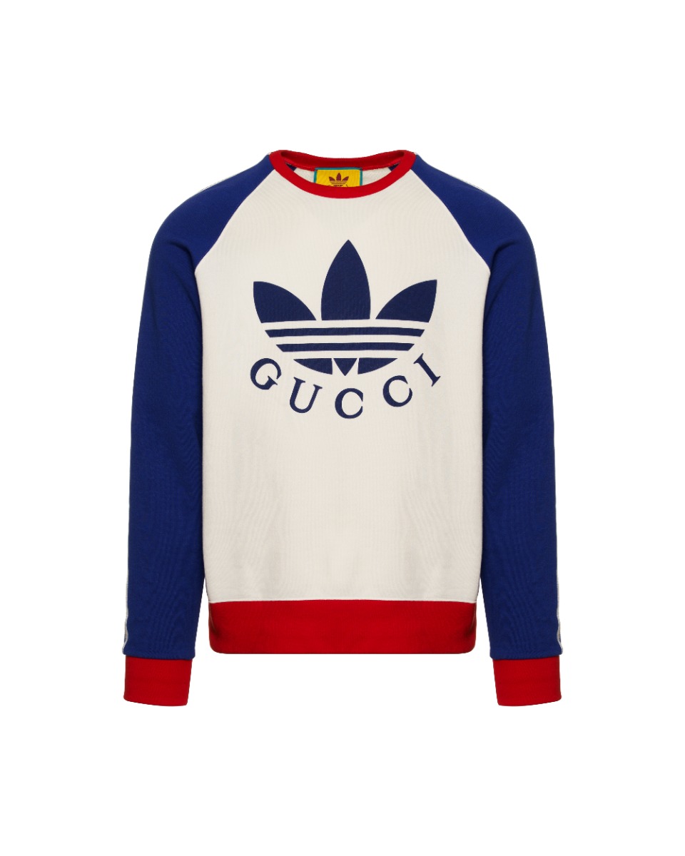 Gucci x Adidas chest logo crewneck sweatshirt thumbnail