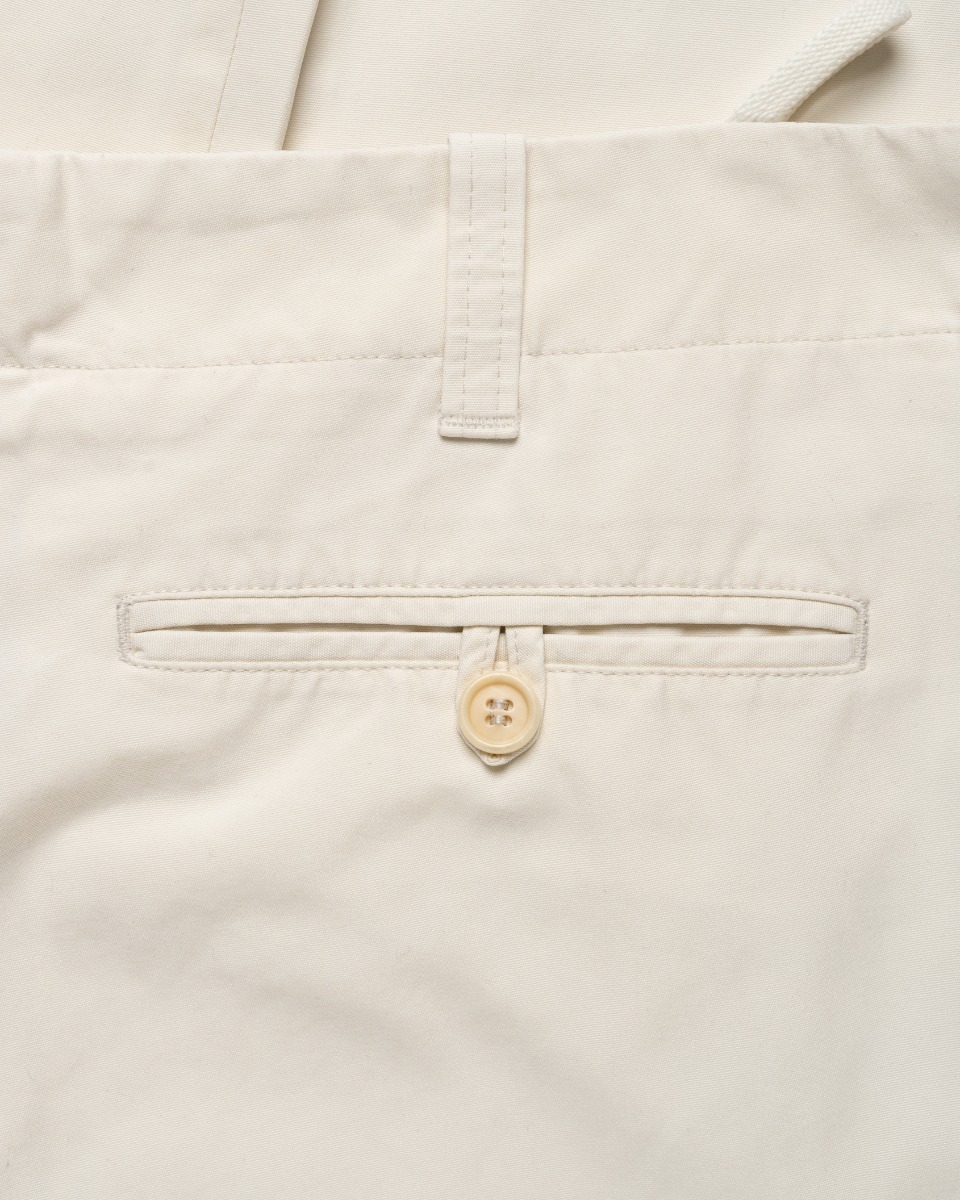 Helmut Lang waist loop white chino pants thumbnail