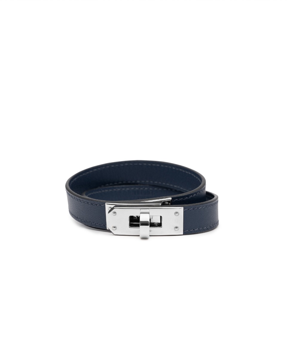 Hermes Kelly Double Tour leather bracelet thumbnail